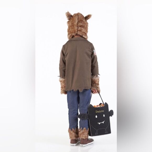Pottery Barn Kids Werewolf Halloween Costume Size 9-10 - Picture 2 of 5
